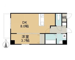 アヴァンティ銀天町の物件間取画像